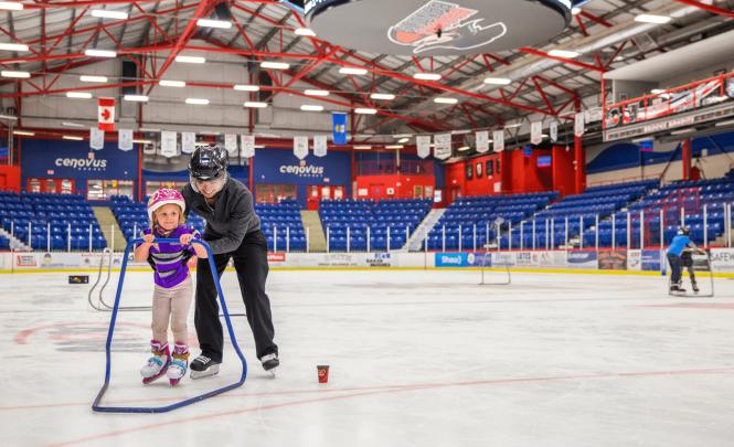 Brooks ice rink